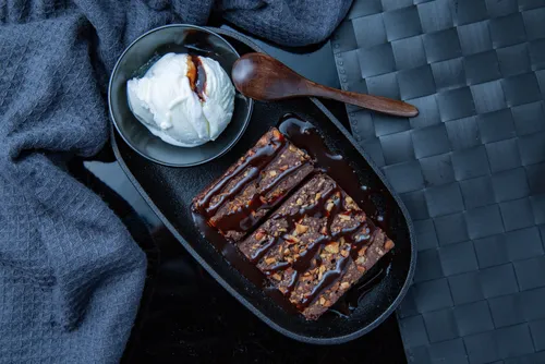 brownie With Ice Cream | Thekawloon.com | Kawloon Chinese Restaurant, Abu Dhabi, UAE